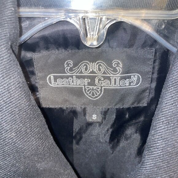 Leather Gallery Men’s USMC Jacket Size Small Black Cotton Bomber Outdoors Warmth - Picture 2 of 12